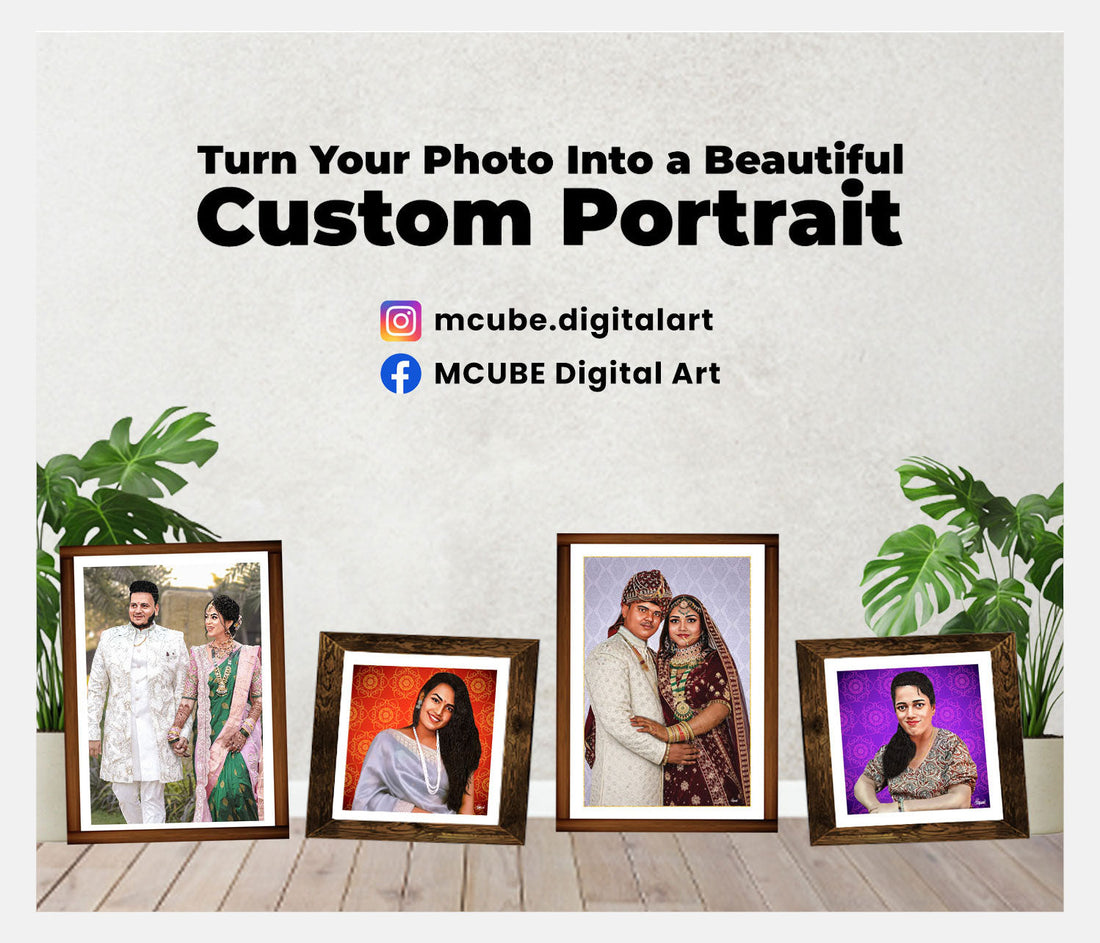 Turn Your Photo Into a Beautiful Custom Portrait